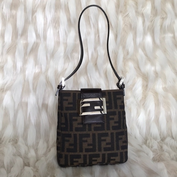 Fendi Handbags - FENDI  100% real leather authentic